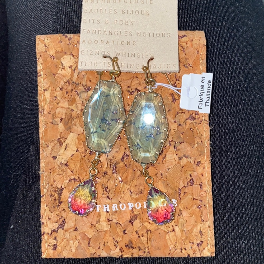 Anthropologie Earrings Brand New with Tags, never been worn
